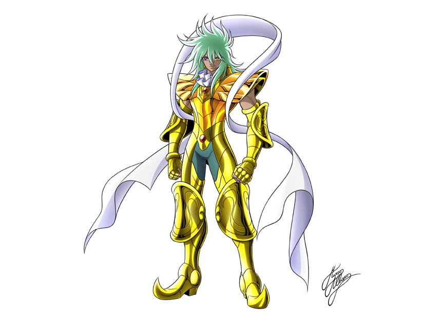 Saint Seiya Omega, Characters, Fanarts by Marco Albiero