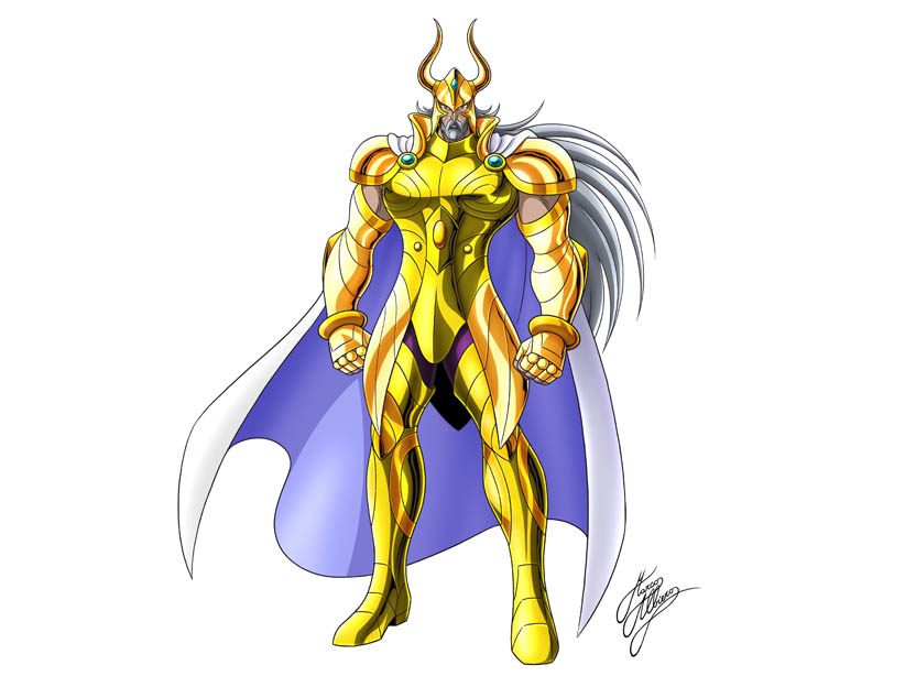 Saint Seiya Omega, Characters, Fanarts by Marco Albiero